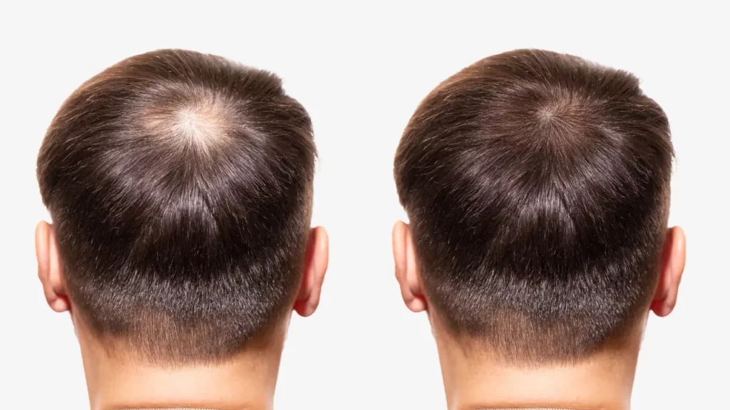 crown hair transplant techniques