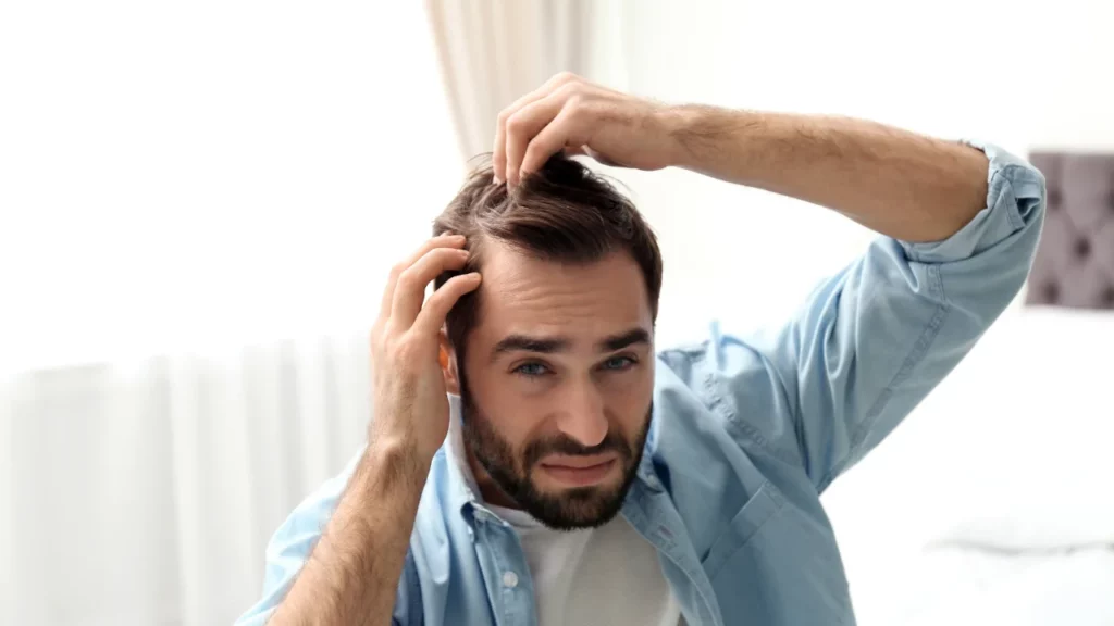 first two weeks in hair transplant